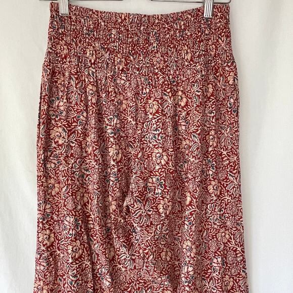 KiraGrace High Rise Wide Leg Pants Flowy Boho Travel Comfort Stretch Size Large - Picture 4 of 10